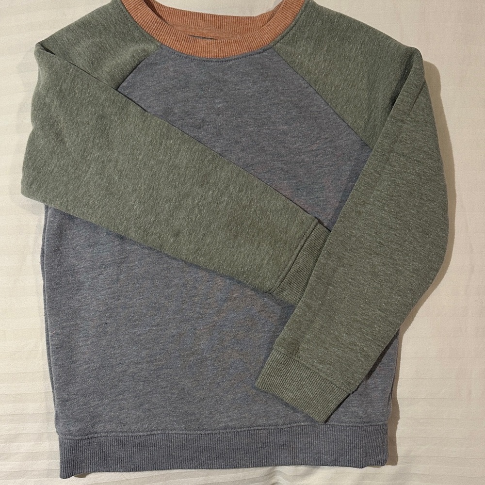 Cat & Jack Green and Blue Kids Sweatshirt